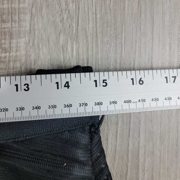 & Other Stories Black Striped A-Line Skirt - Picture 9 of 9